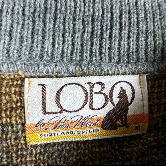 Vintage 1980s LOBO Pendleton Ski Sweater XL - Picture 4 of 7